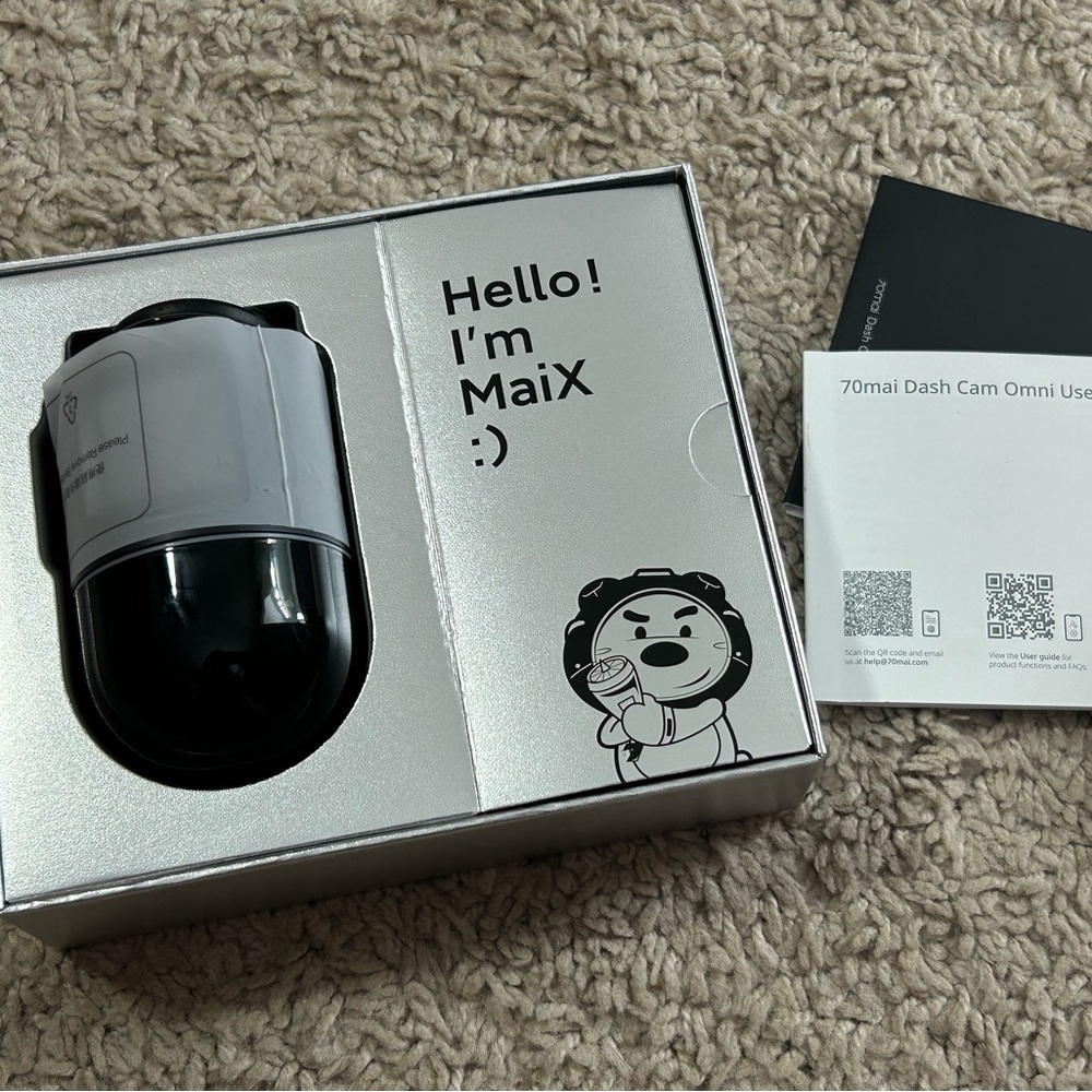 NEW IN BOX 70mai Dashcam Omni